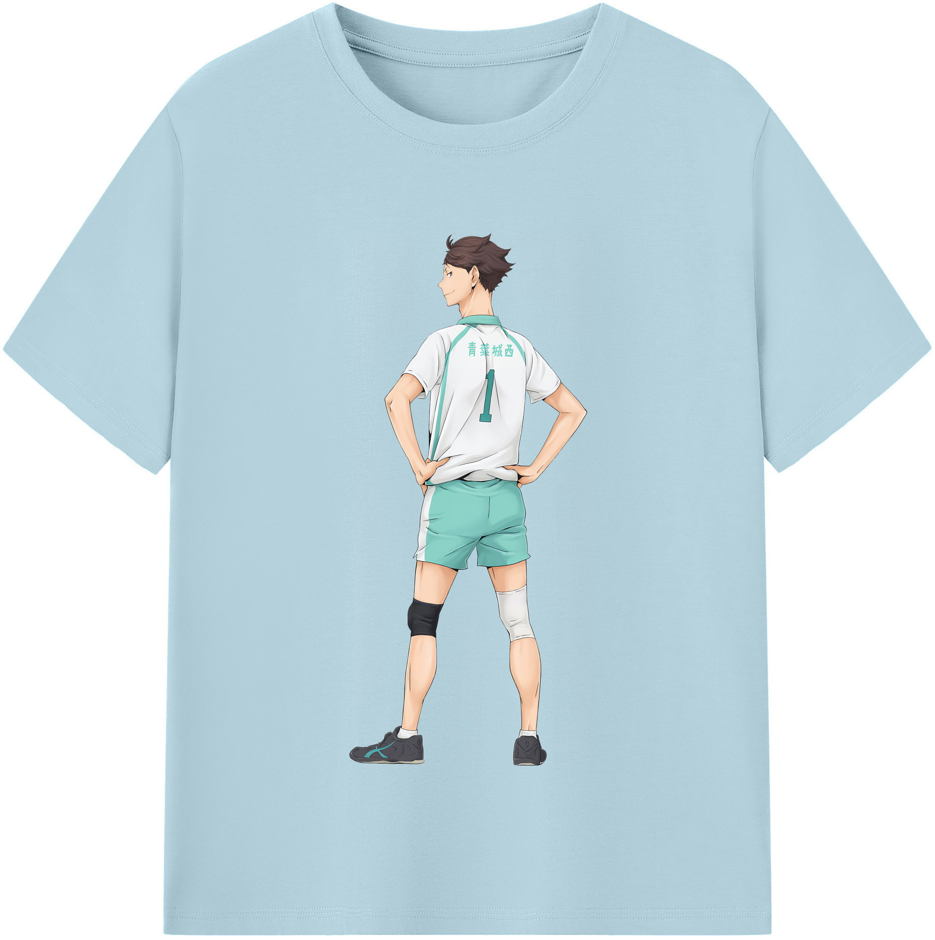 （画像用） ハイキュー!! Haikyu!! 綿100％半袖Tシャツ（フロントプリント）